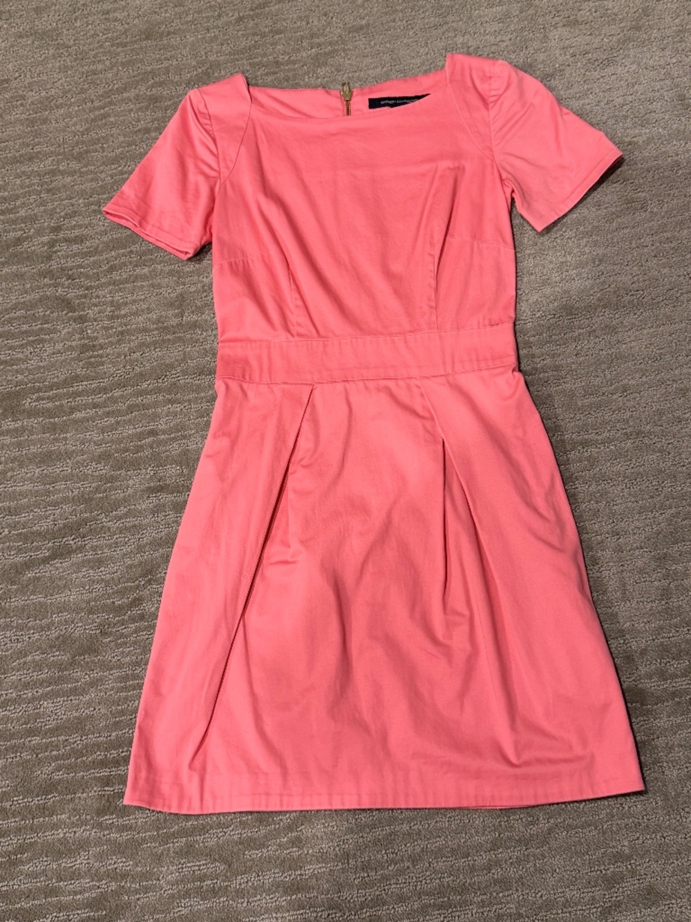 Women’s French Connection Pink Short-Sleeved Dress Size 0